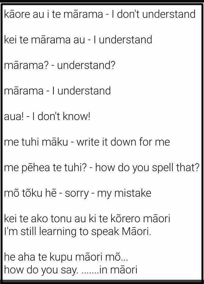 Te Reo Māori Classroom Instructional Language